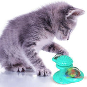 Windmill Cat Toy Cute Rotating Interactive Cat Toy