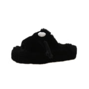 Hand Holding Funny Cute Cartoon Fluffy Slippers Female Winter Gadgets