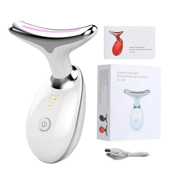 Portable Neck Face Firming Wrinkle Removal Tool Reduce Anti Wrinkle Lifting Neck Double Care Skin Tightening Massage Chin S5E5