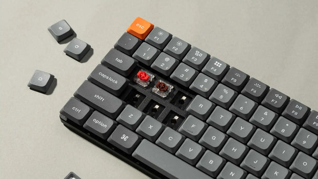 Keychron K3 Max QMK/VIA Wireless Custom Mechanical Keyboard Low Profile Gateron Switch Double-Shot PBT Keycap