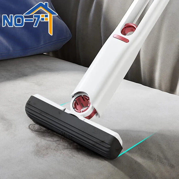 Portable Mini Mop - Powerful Self-Squeeze Design for Desk, Window, and Car Cleaning