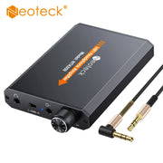 Neoteck Portable HiFi Headphone Amplifier 3.5mm AUX Input Output 16-300 Ohm Rechargeable Mini Earphone Amp For Phones