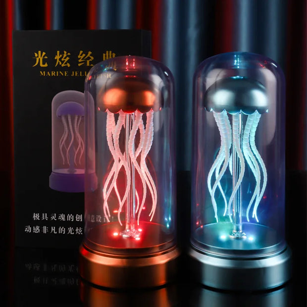 Bluetooth Octopus Audio Jellyfish Glowing Atmosphere Light Birthday Valentine's Day Gift Singing Dance Decoration Colorful Light