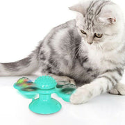 Windmill Cat Toy Cute Rotating Interactive Cat Toy